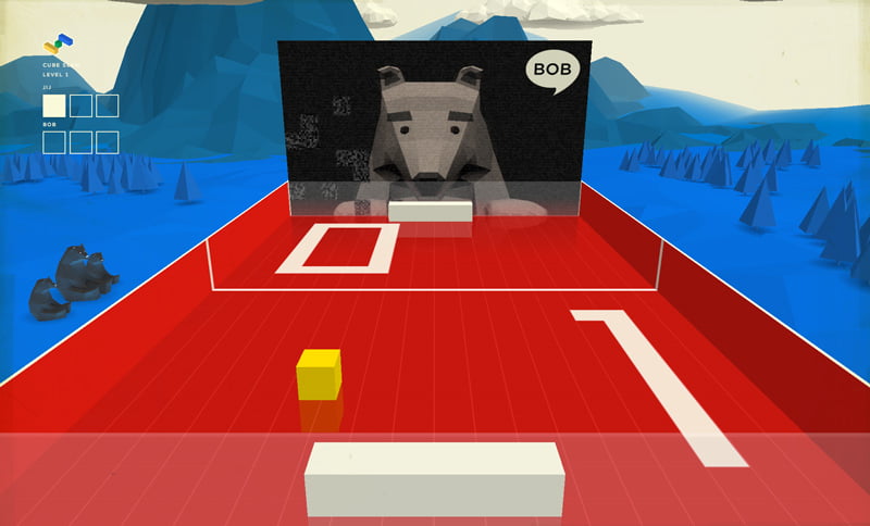 Cube Slam experimentele Google game