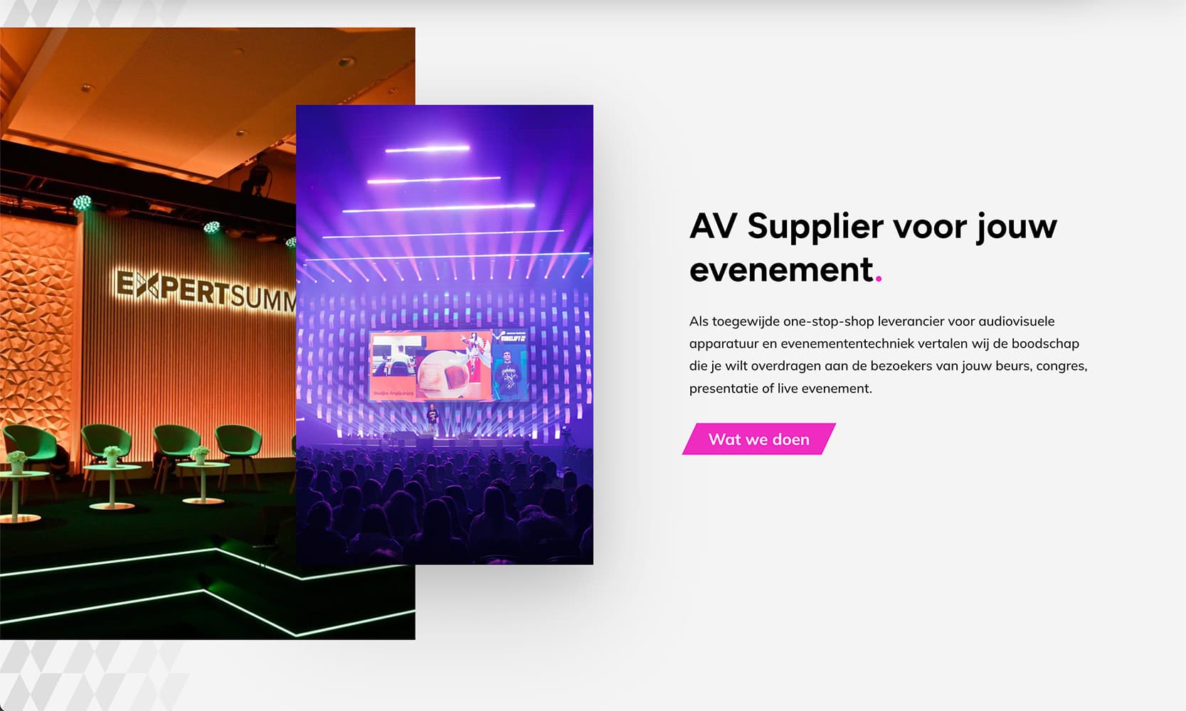 av supplier evenementen